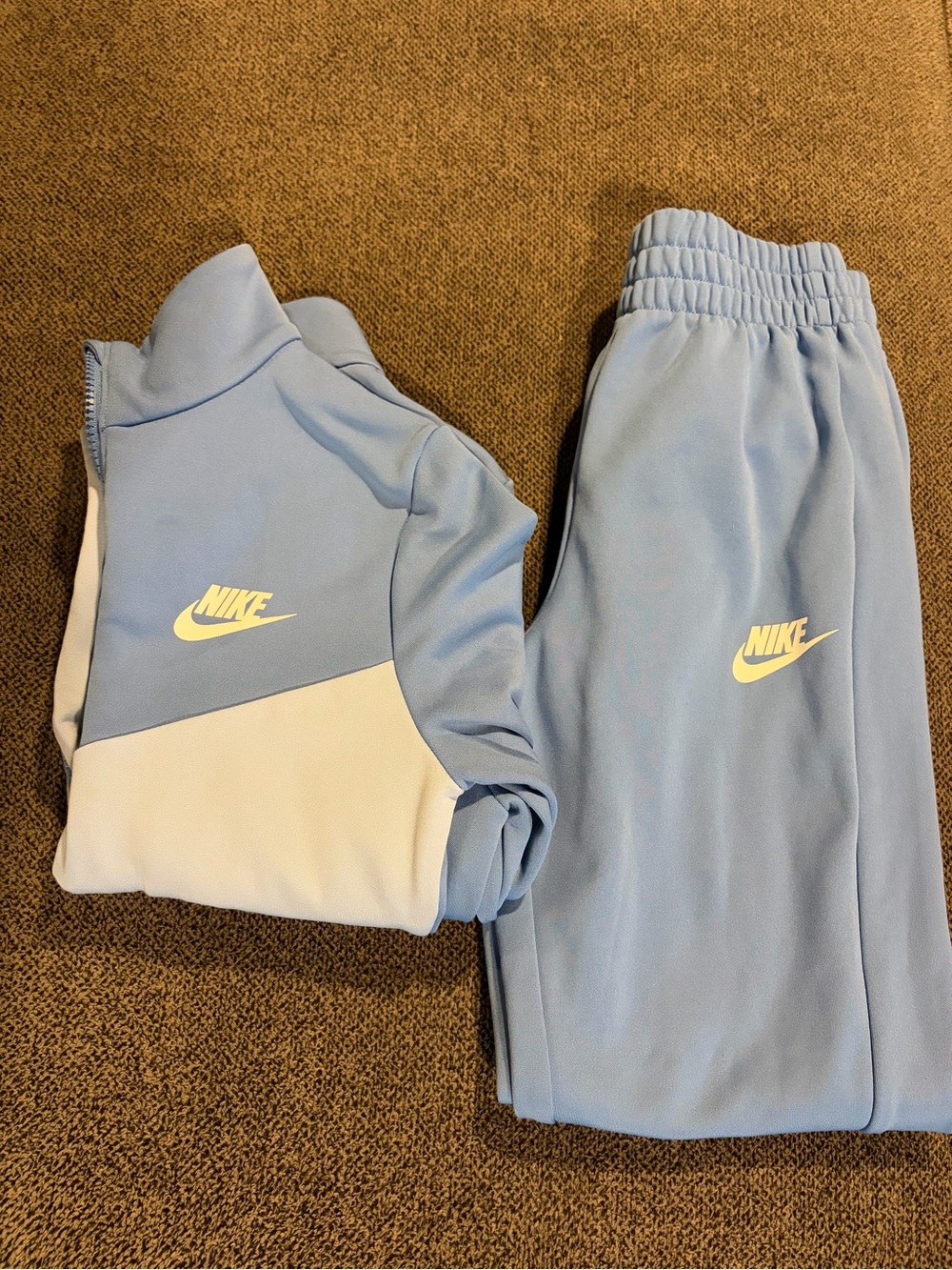 Nike Light Blue Tracksuit Set (YS)